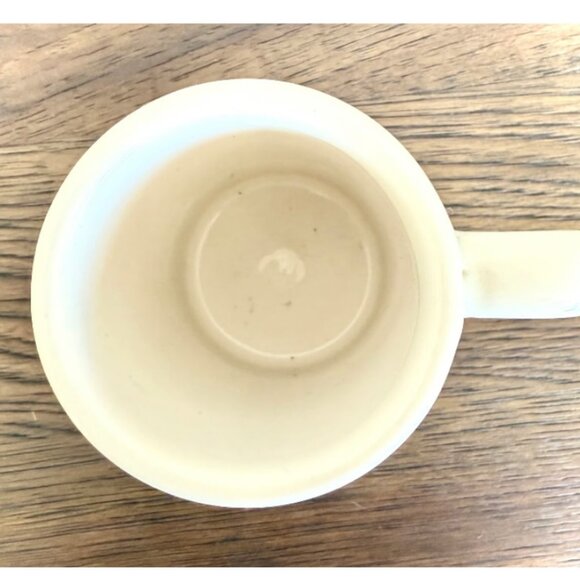 Vintage Little America Penguin Pedestal Diner Mug Heavy Ceramic Restaurant Ware - Picture 3 of 4